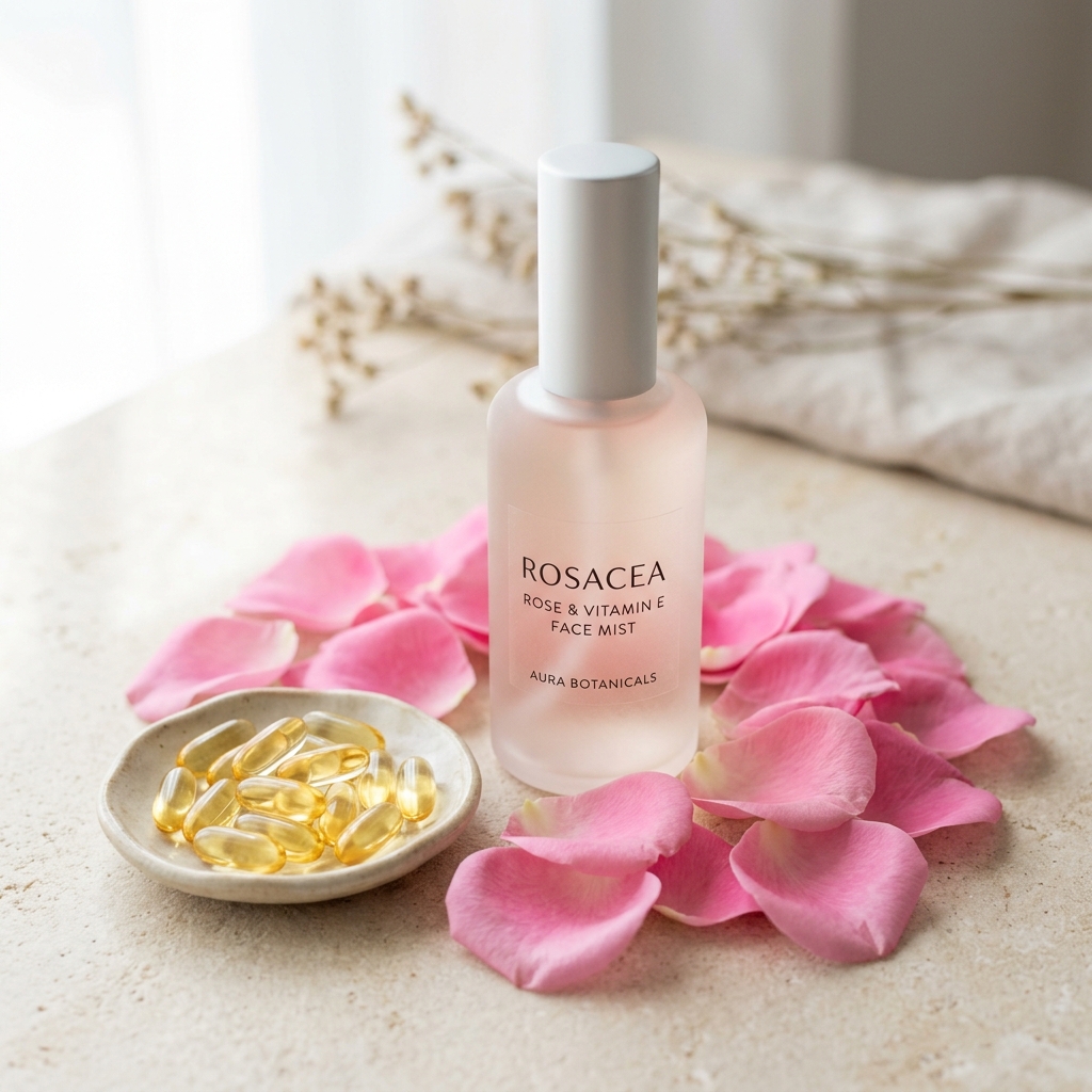 Rosewater and Vitamin E: The Ultimate Hydration Duo
