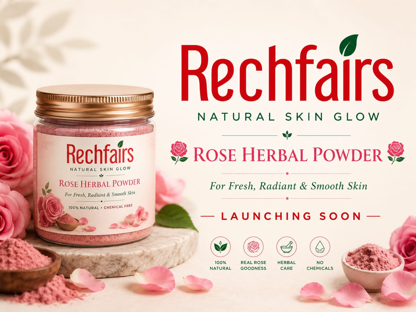 Rose Herbal Powder